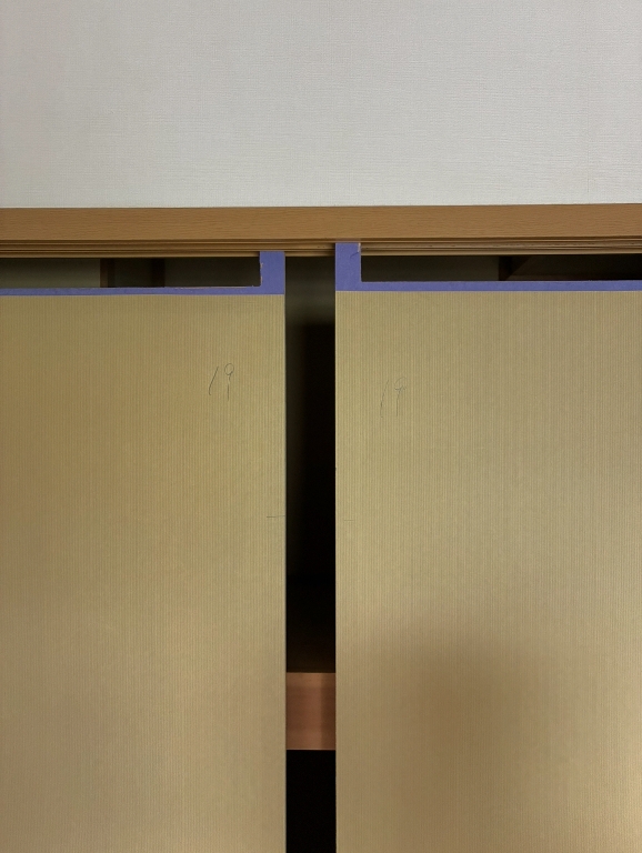 ふすまの新調
