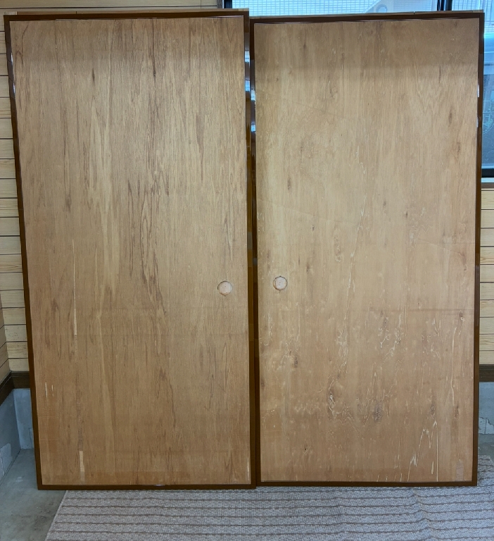 ふすまの張り替え&縁交換+引き手交換