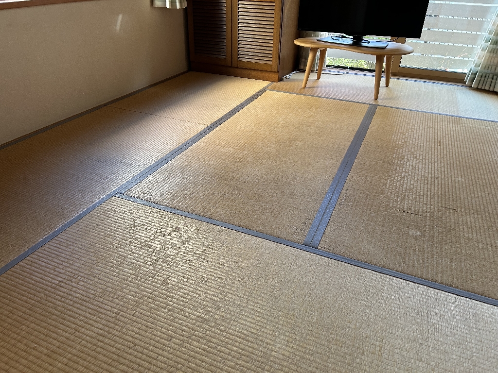 東村山市　畳新調　ヘリ無し半畳