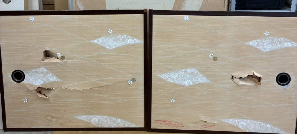 立川市　ふすまの張り替え