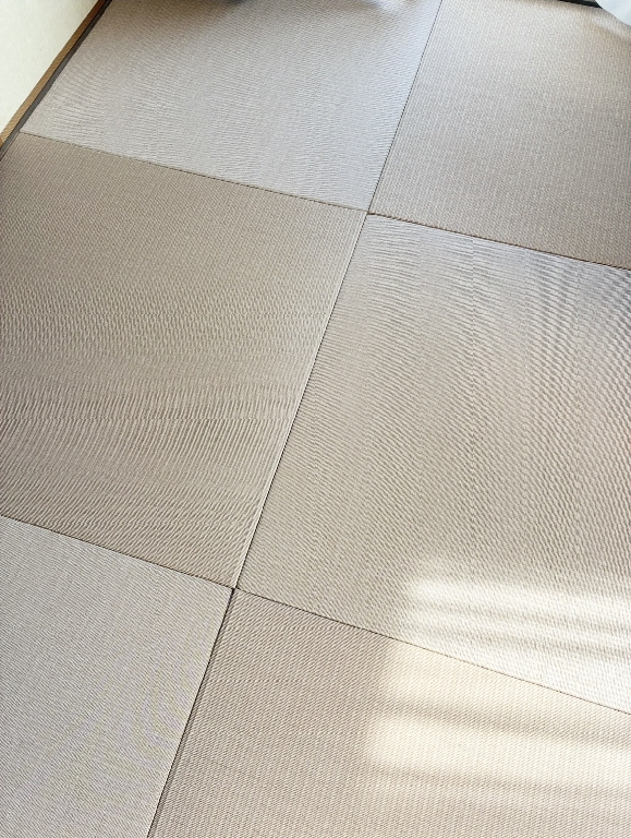 小平市 6畳の和室をへりなし畳に新調