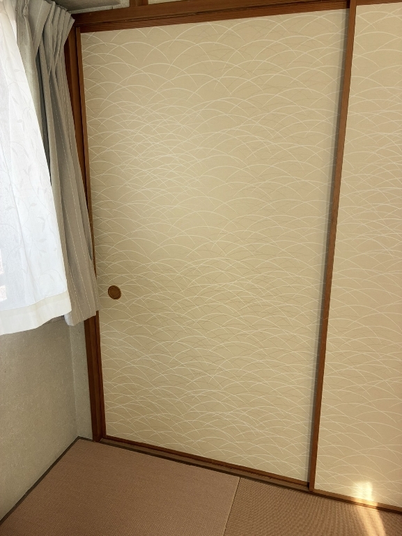 小平市 畳を替えたら、次に気になったのは襖でした