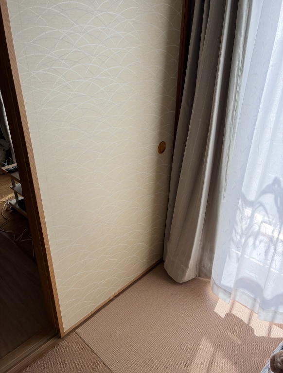 小平市 畳を替えたら、次に気になったのは襖でした